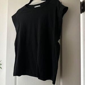 ZARA Sleeveless Black Top